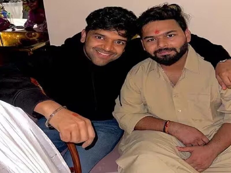 Guru Randhawa Rishabh Pant Photo