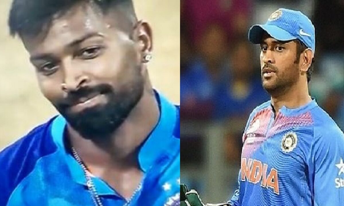 Hardik Padya left without shaking hands with Dhoni