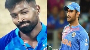 Hardik Padya left without shaking hands with Dhoni