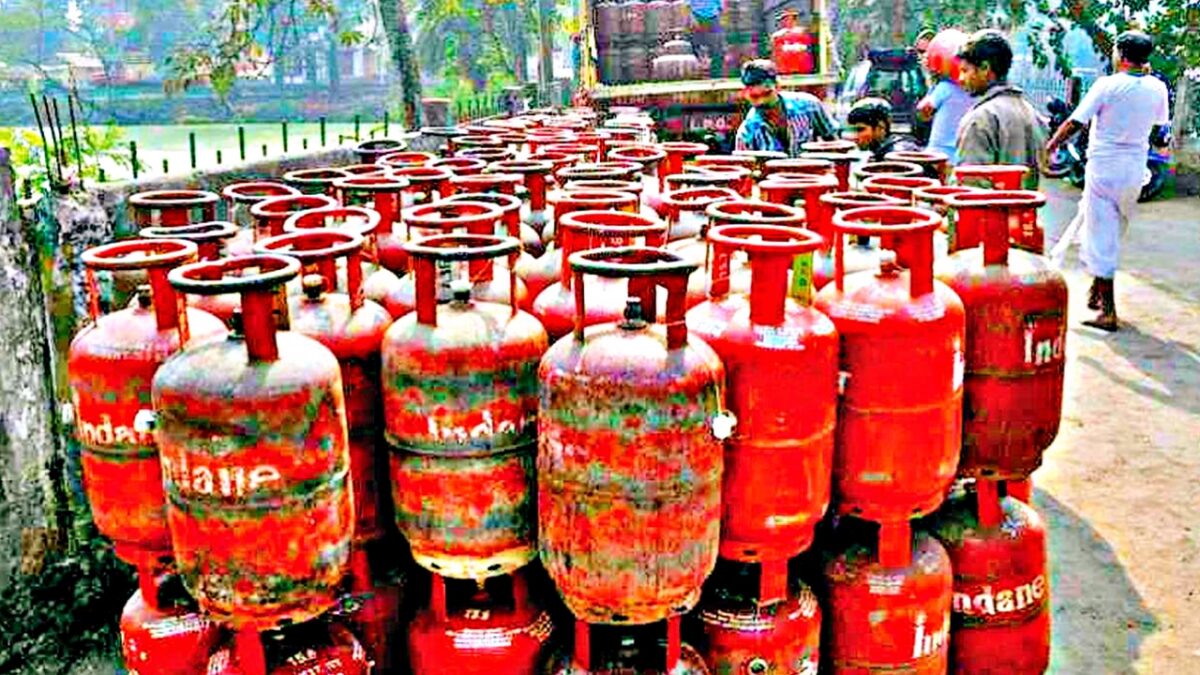 LPG gas cylinder