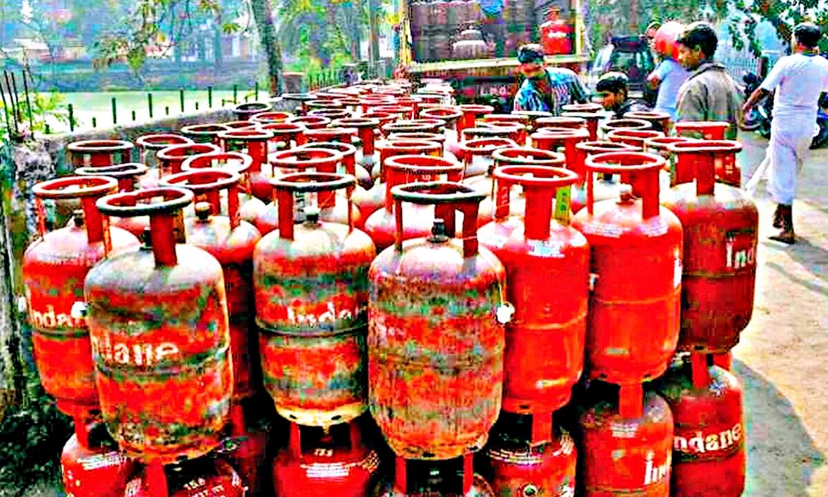 LPG gas cylinder