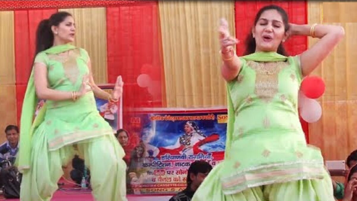 Sapna Chowdhary danced