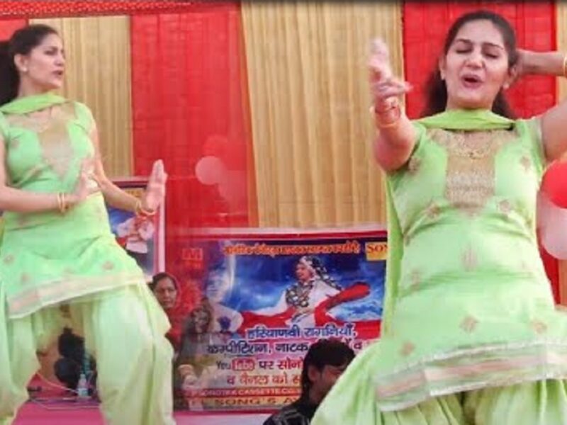 Sapna Chowdhary danced