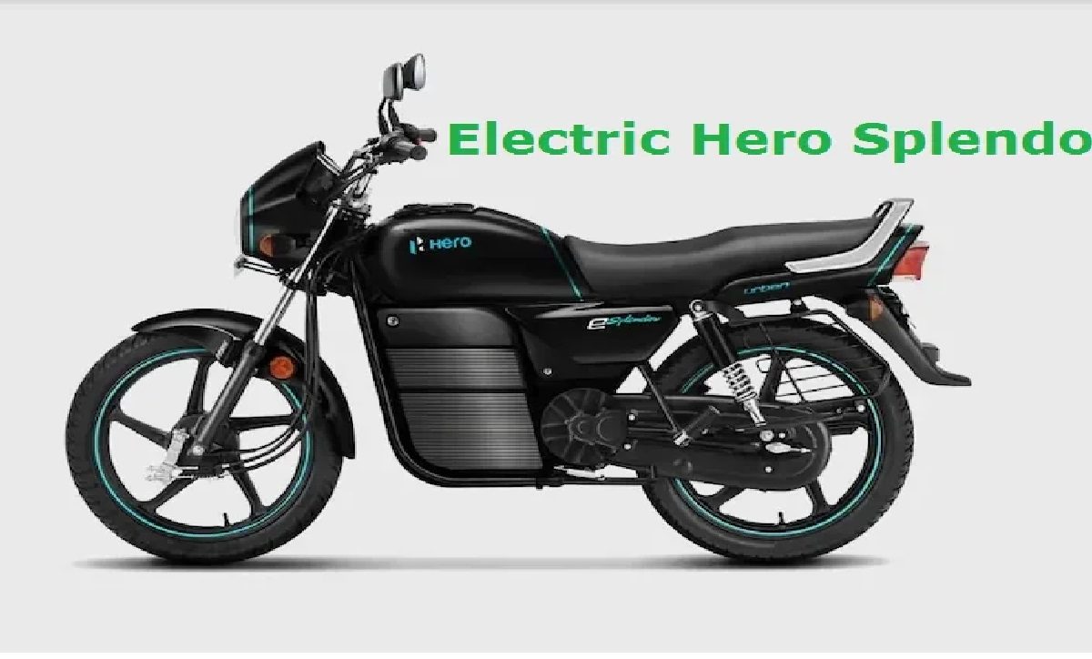 Hero Splendor Electric Bike Price