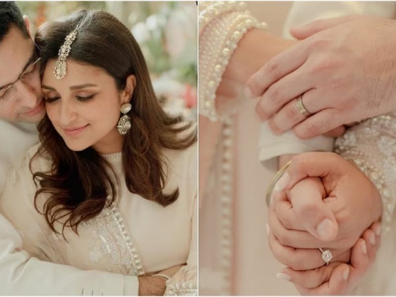 Parineeti Chopra and Raghav Chadha engagement