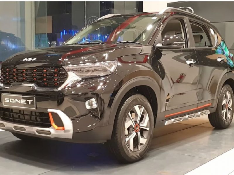 kia sonet aurochs edition car