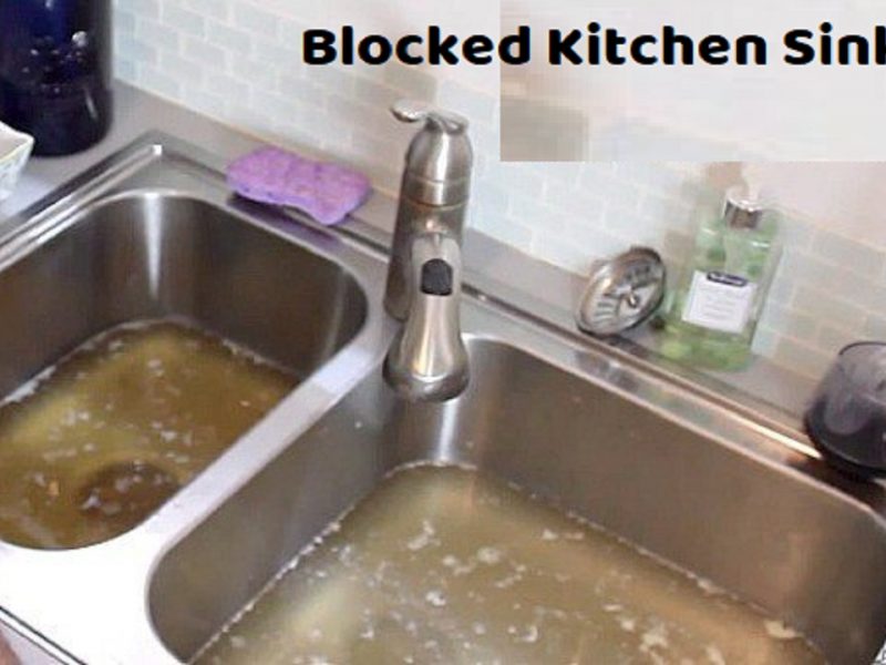 Blocked Kitchen Sink
