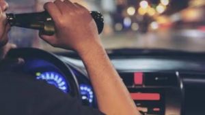 Drunk man gives his car
