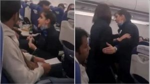 Indigo Flight Viral Video