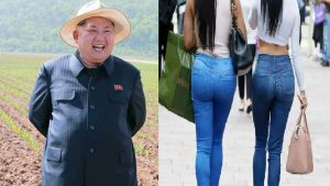 punishment for wearing blue jeans