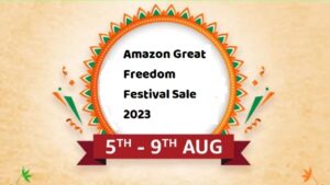 Amazon Great Freedom Festival Sale 2023