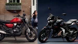 Bajaj Pulsar and TVS Ronin