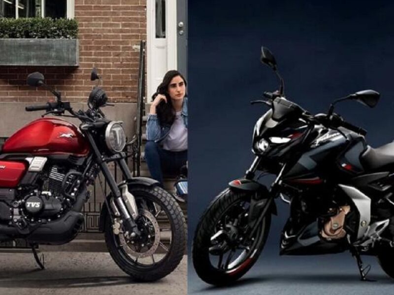 Bajaj Pulsar and TVS Ronin