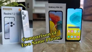 Comparison of Two Same Phone