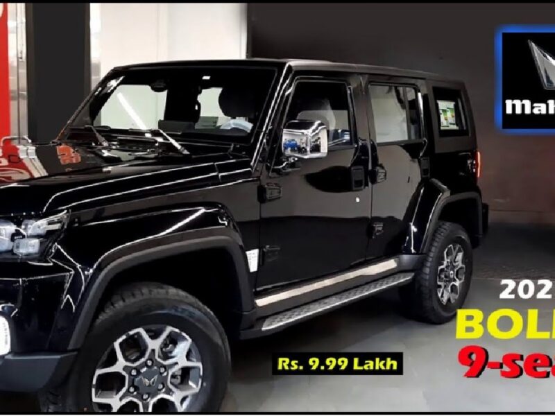 New Mahindra Bolero