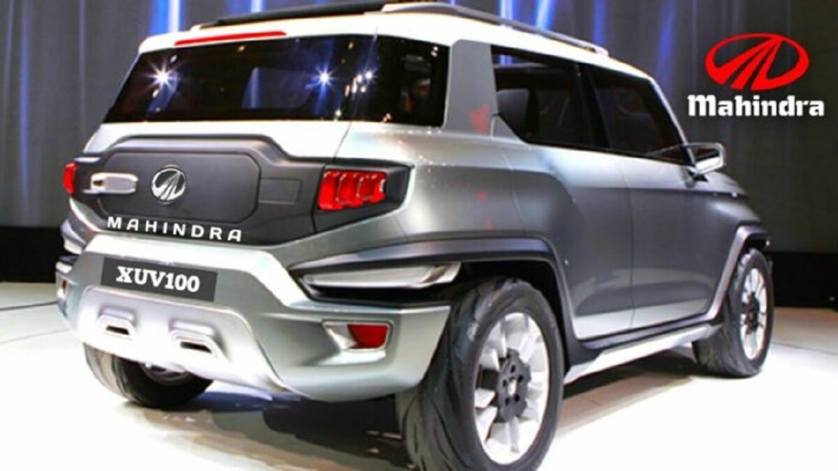 New Mahindra XUV100 SUV 2023