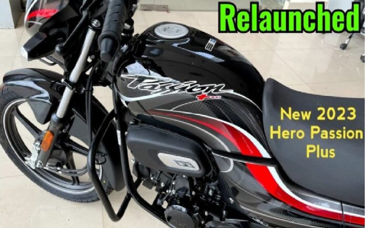 Relaunched Hero Passion Plus 125