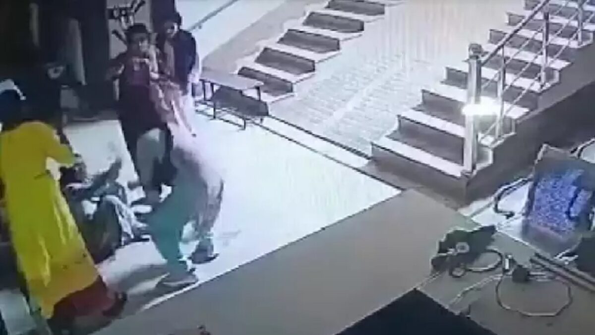 fighting in the clinic