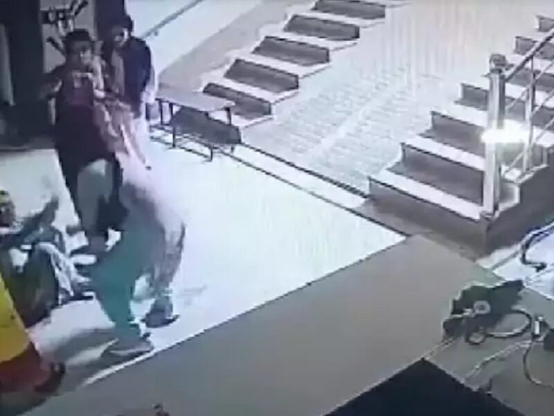 fighting in the clinic