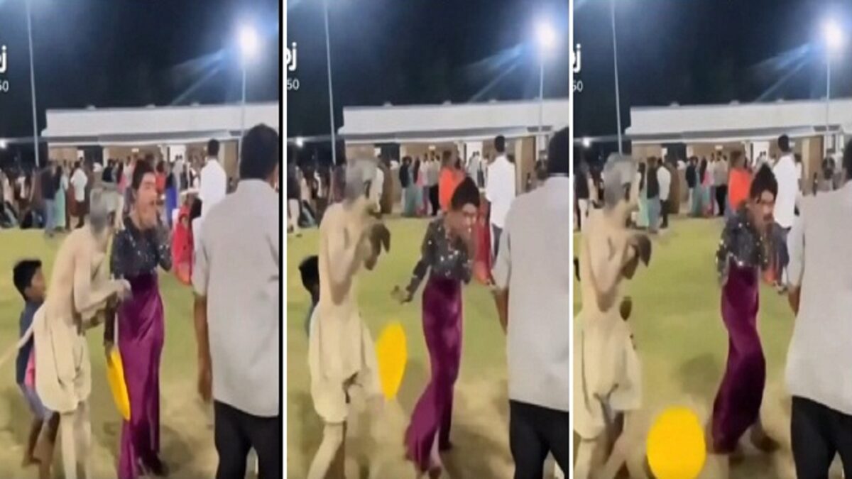 man arrived at the wedding