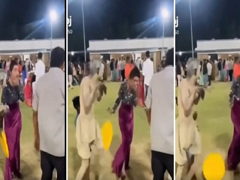 man arrived at the wedding