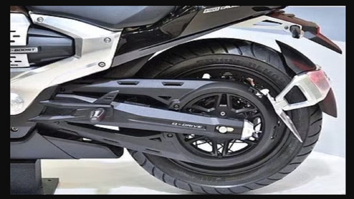 no chain system in this bike