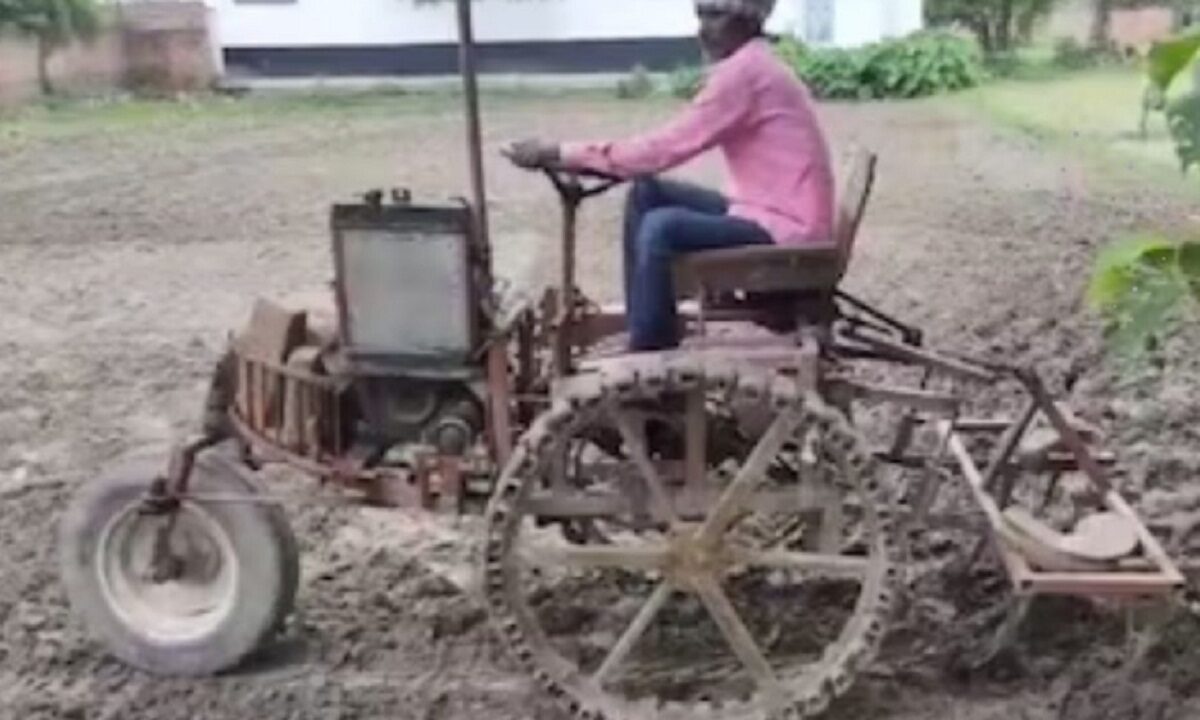 tractor was made at home