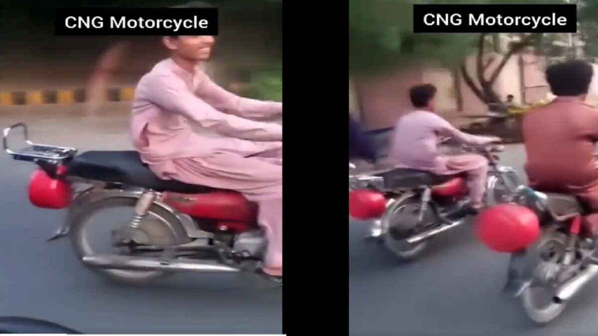 Modified Cng Bike