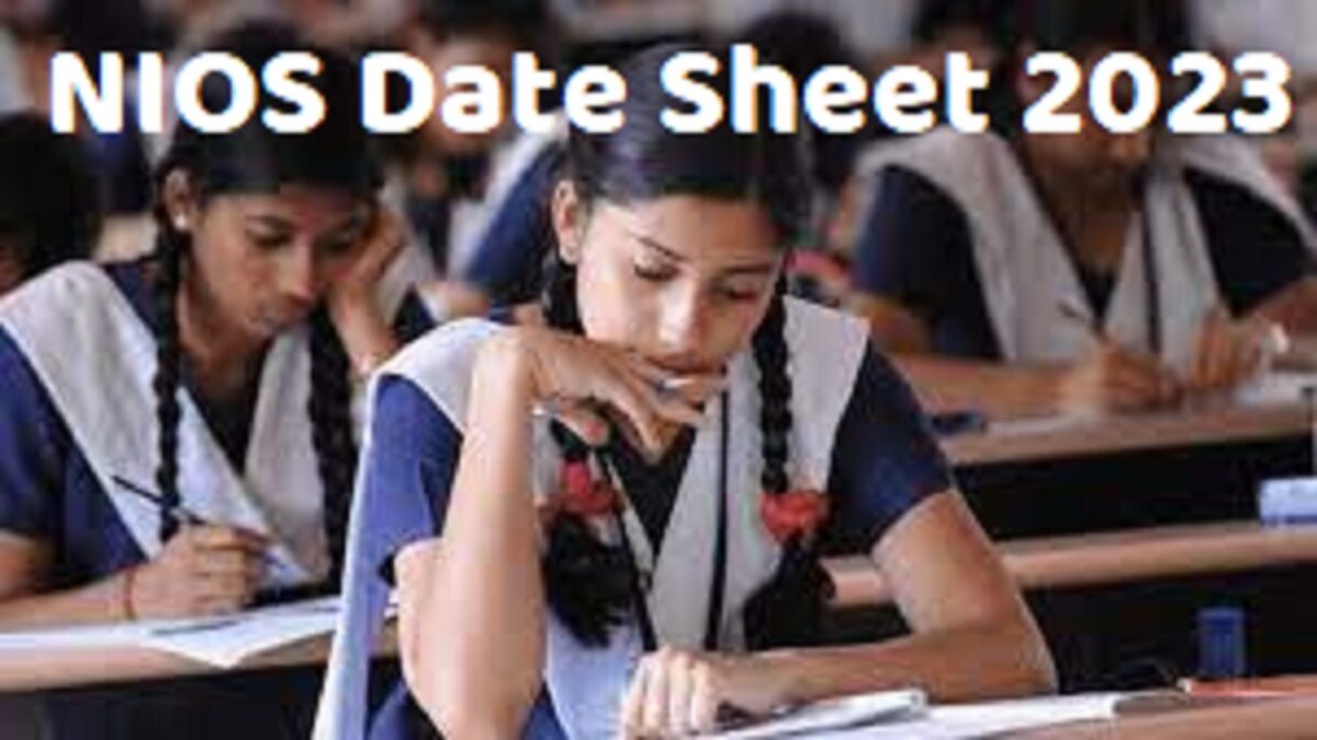 NIOS Date Sheet 2023