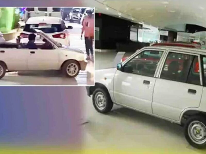 Open Roof Maruti 800