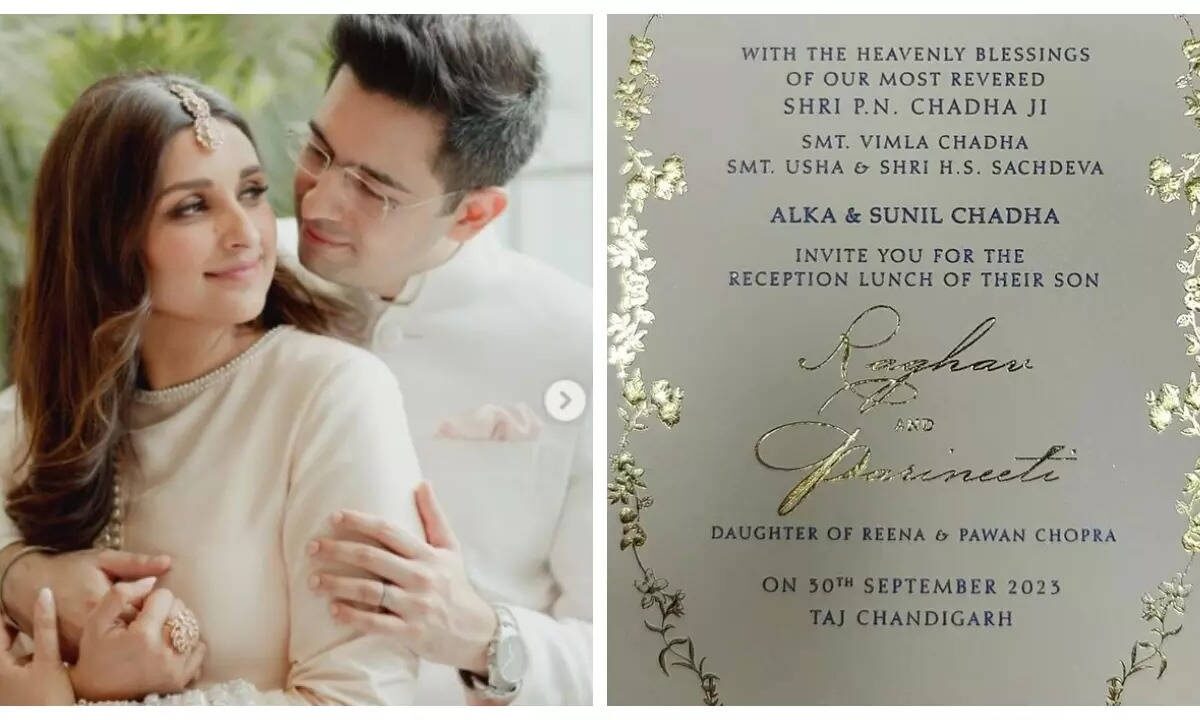 Parineeti Chopra wedding Card