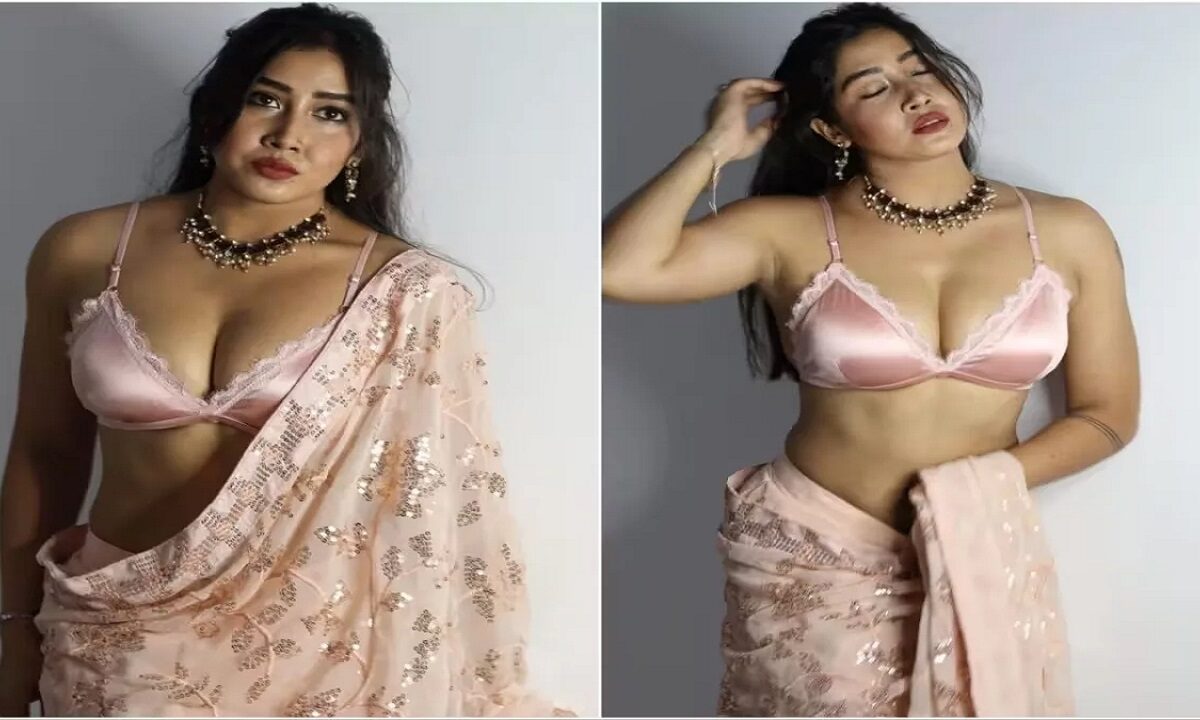 Sofia Ansari's bold look