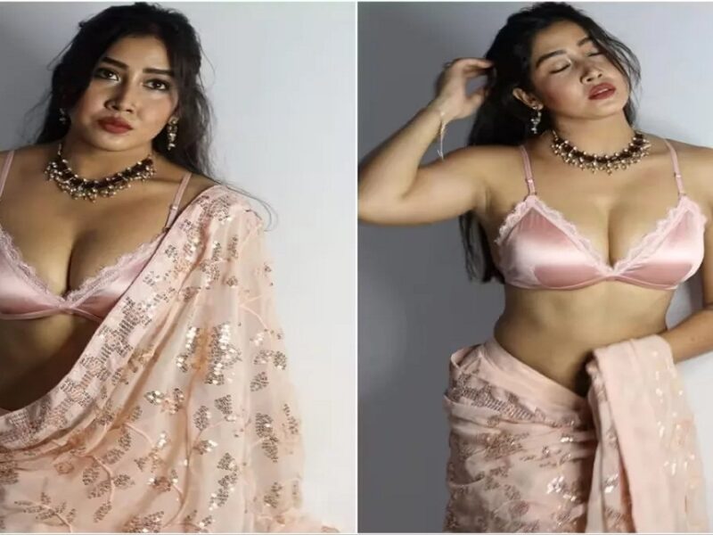 Sofia Ansari's bold look