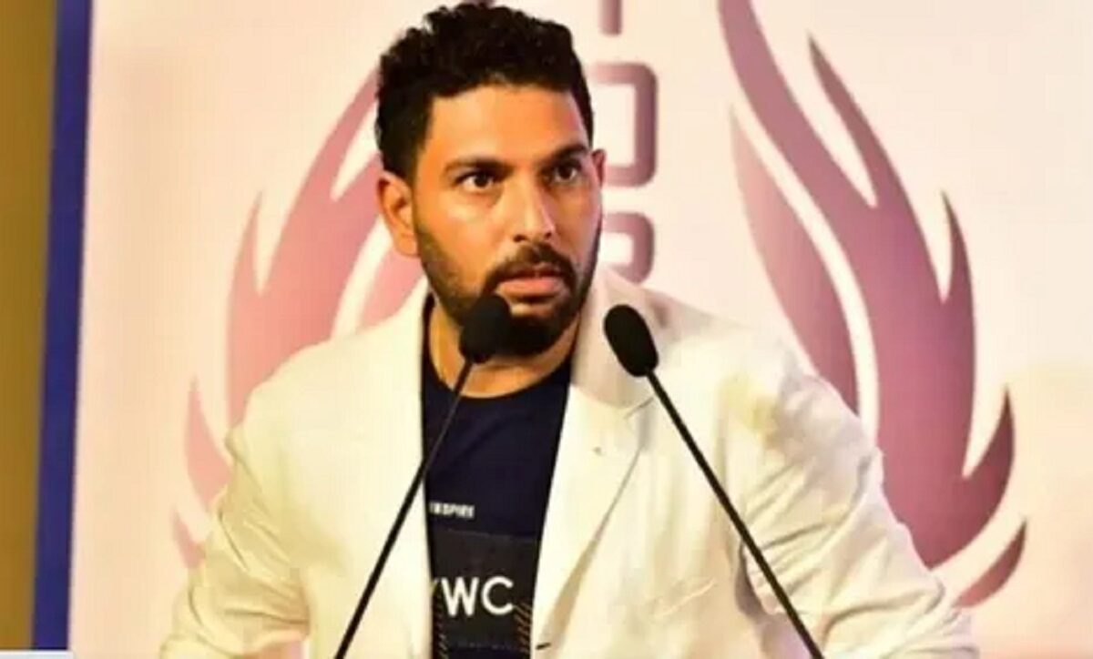 Cricketer Yuvraj Singh angry