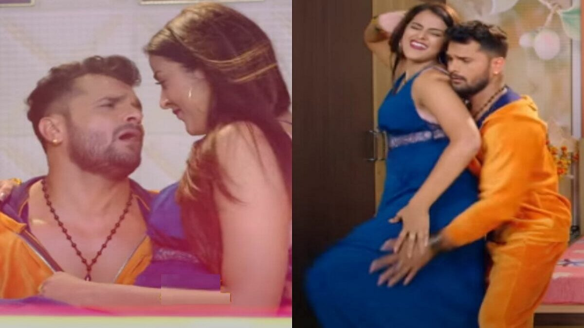 Khesari Lal Yadav and Yamini Singh