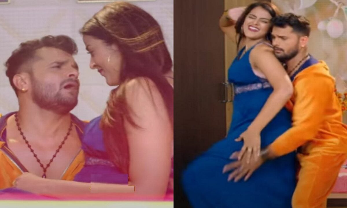 Khesari Lal Yadav and Yamini Singh