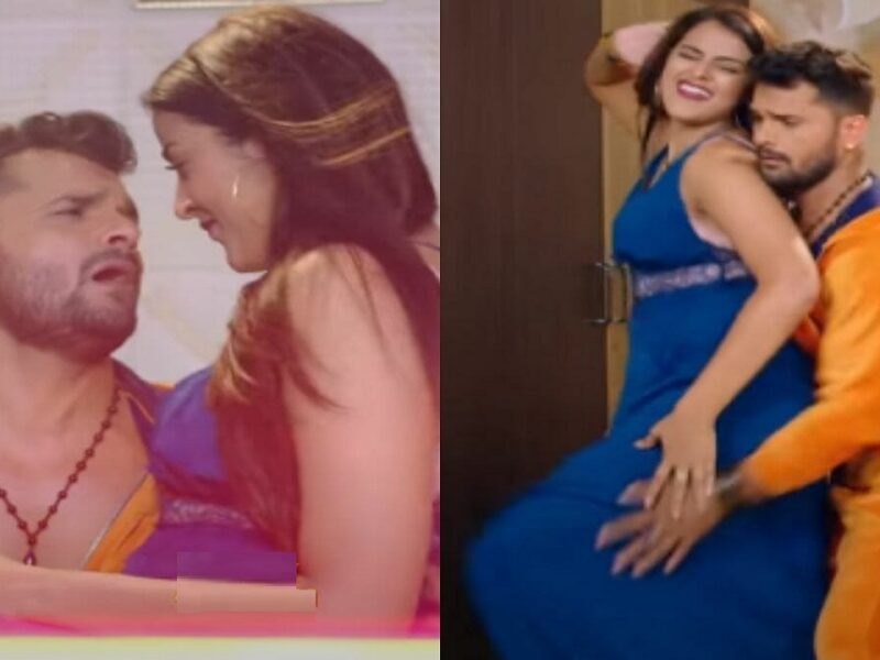 Khesari Lal Yadav and Yamini Singh