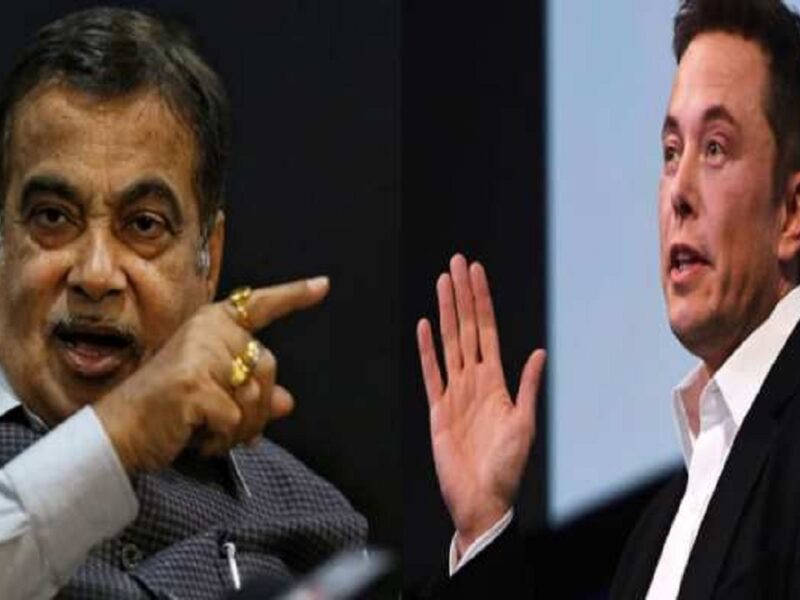 Nitin Gadkari on Tesla