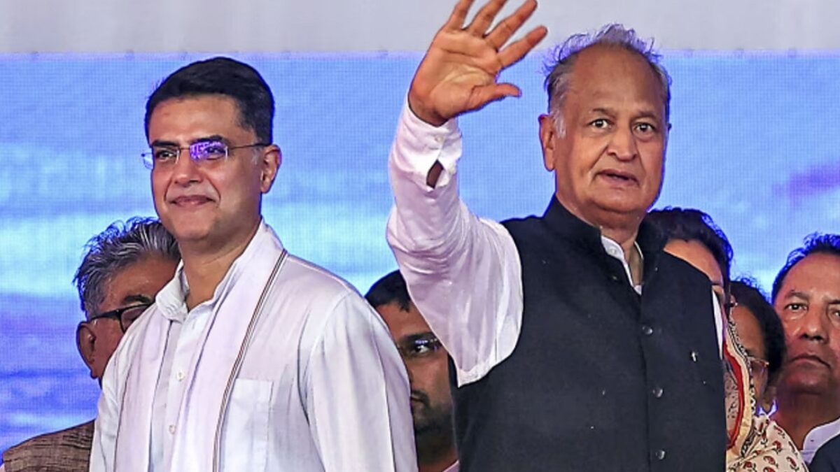 SACHIN PILOT AND ASHOK GEHLOT