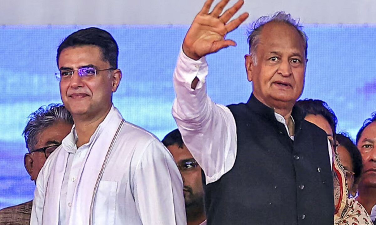 SACHIN PILOT AND ASHOK GEHLOT