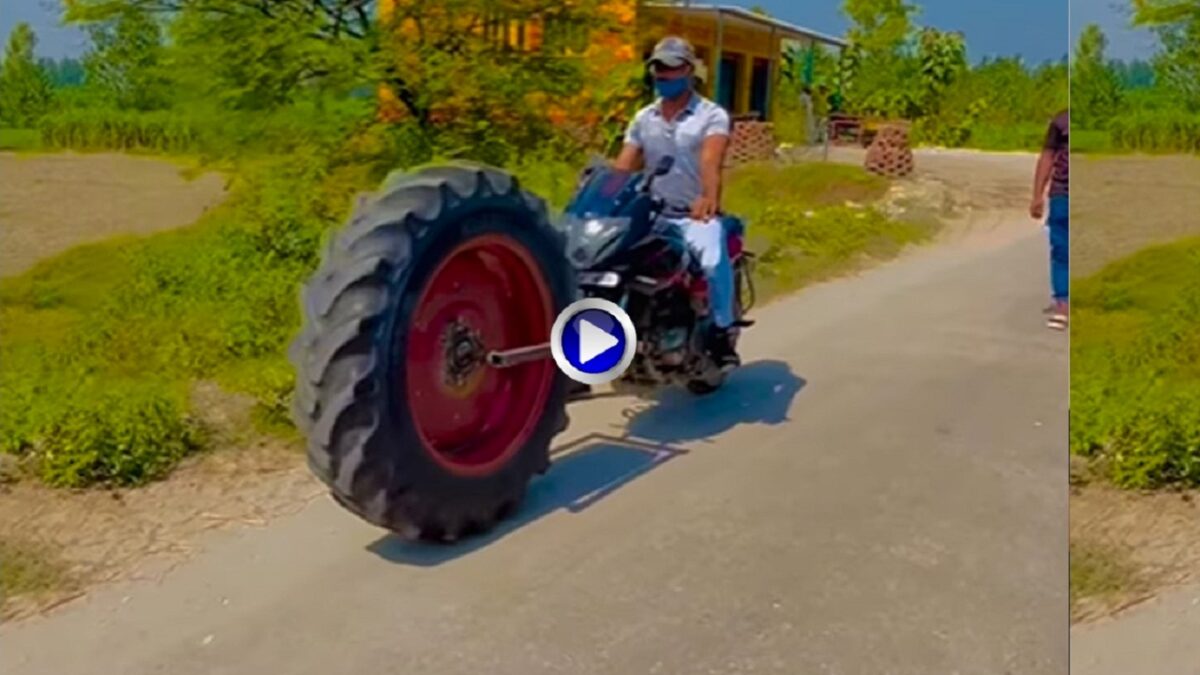 Tractor Wheel In Pulsar