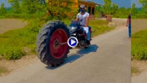 Tractor Wheel In Pulsar