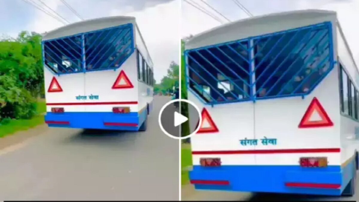 bus made using a tractor video