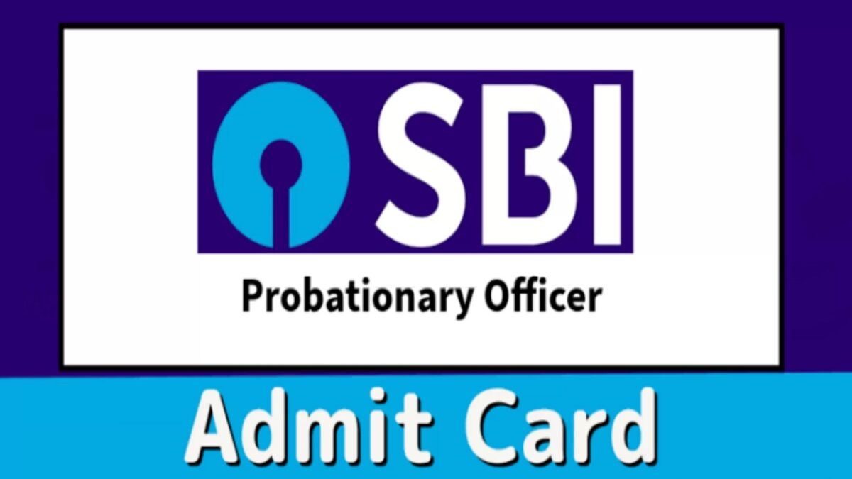 sbi po 2023 admit card