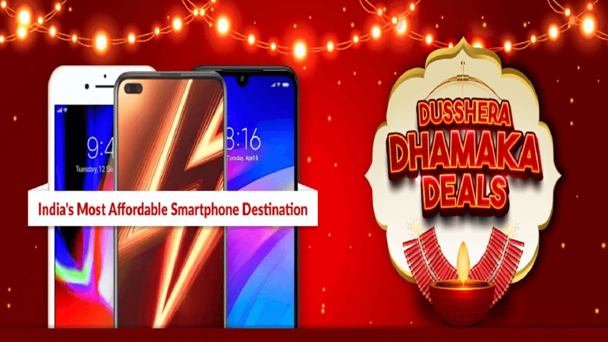 smartphone in Dussehra Dhamaka Deals