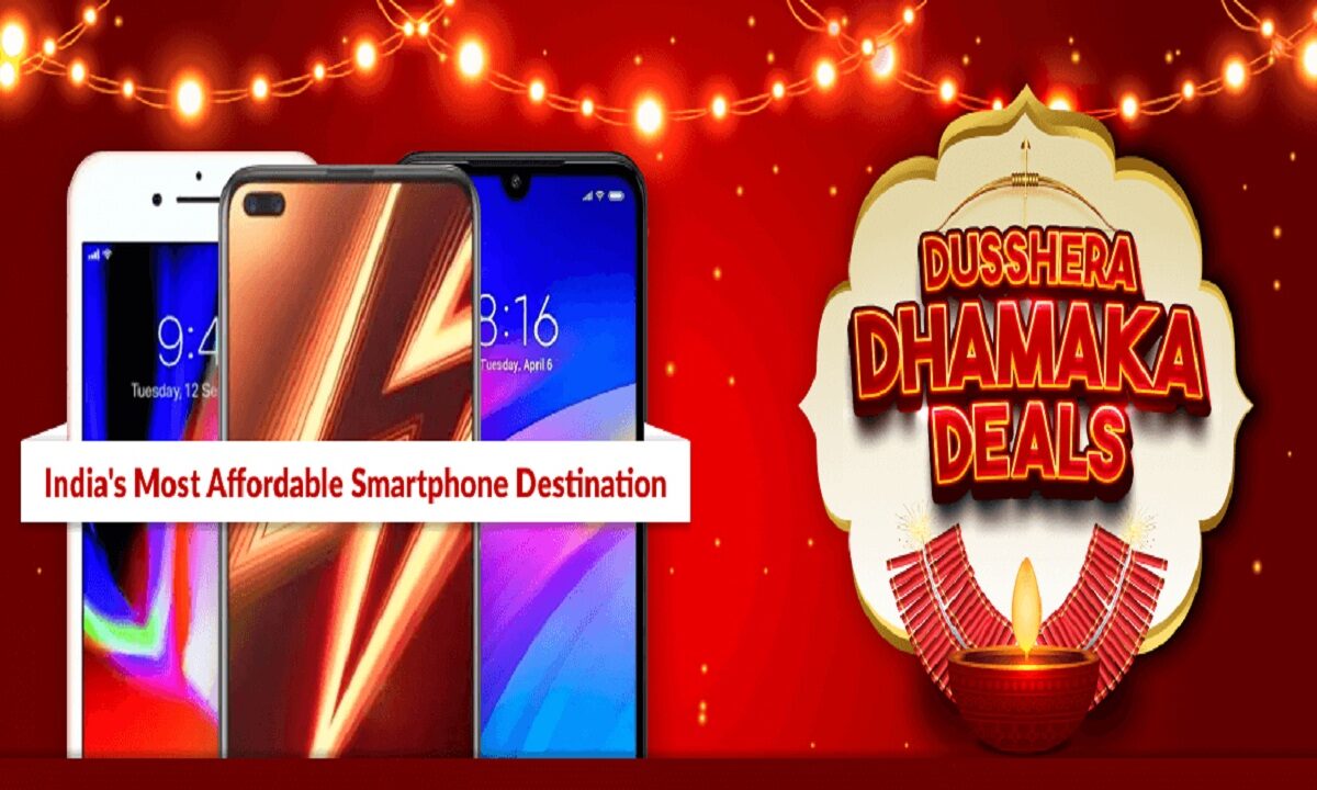 smartphone in Dussehra Dhamaka Deals