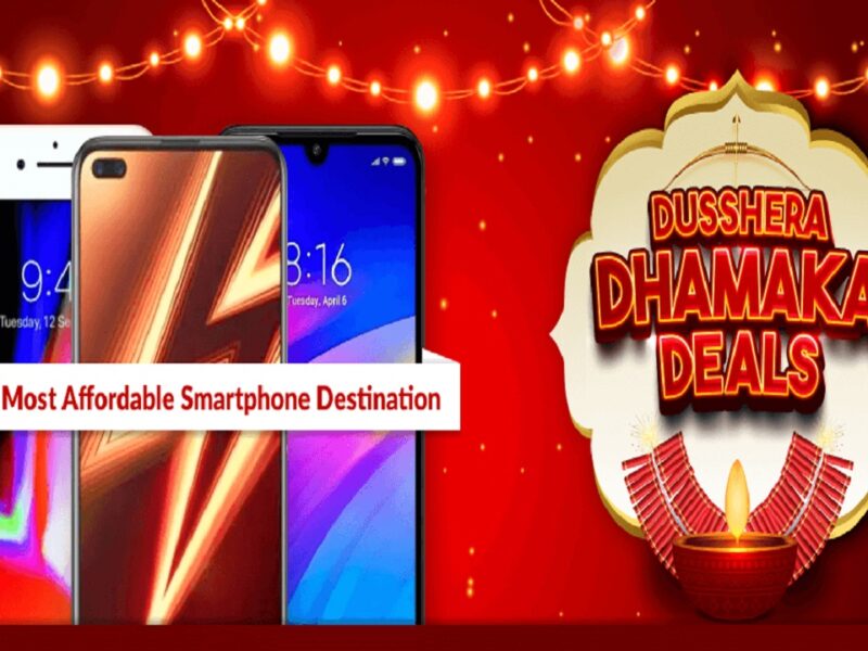 smartphone in Dussehra Dhamaka Deals