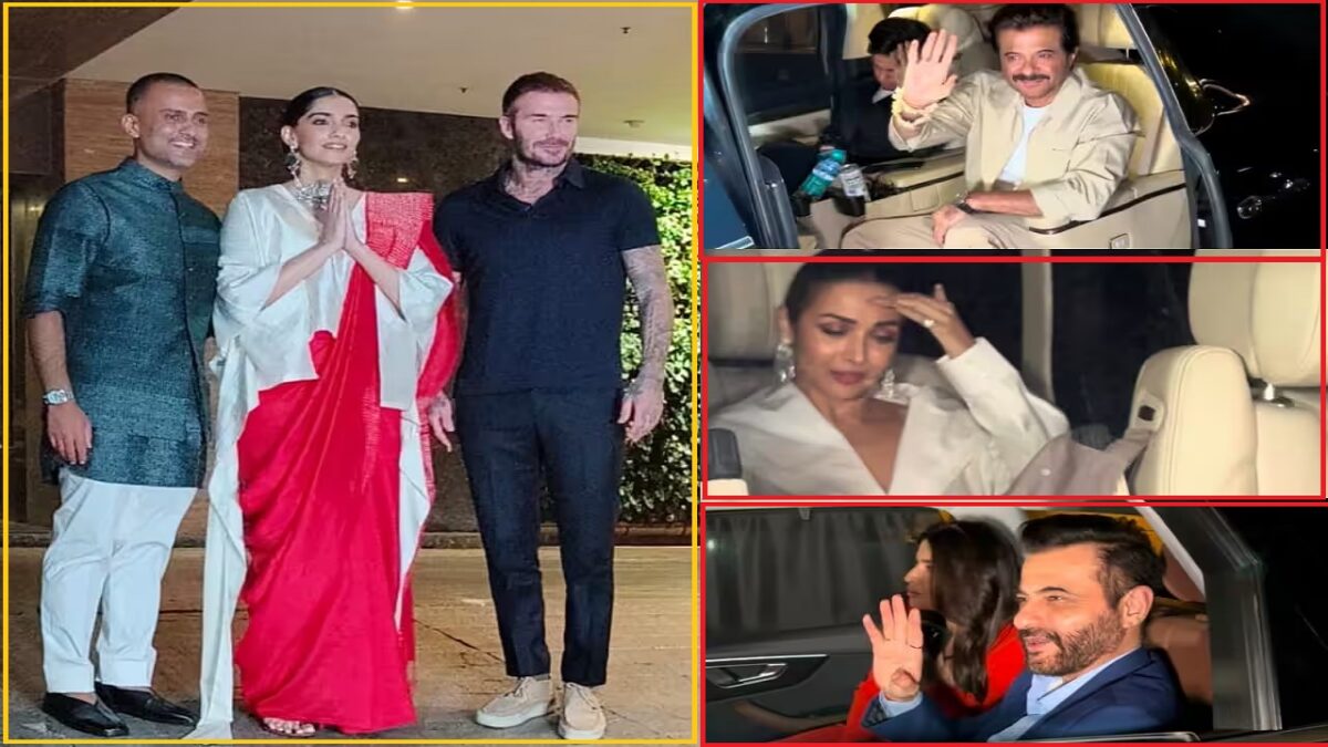 David Beckham Sonam Diwali Party