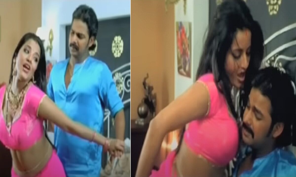 Pawan Singh and Monalisa