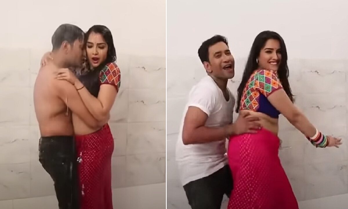 Nirahua and Amrapali hot video